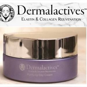 Dermalactives Elastin & Collagen Purifying Day Cream Full Size 1.70 Oz / 50 ml